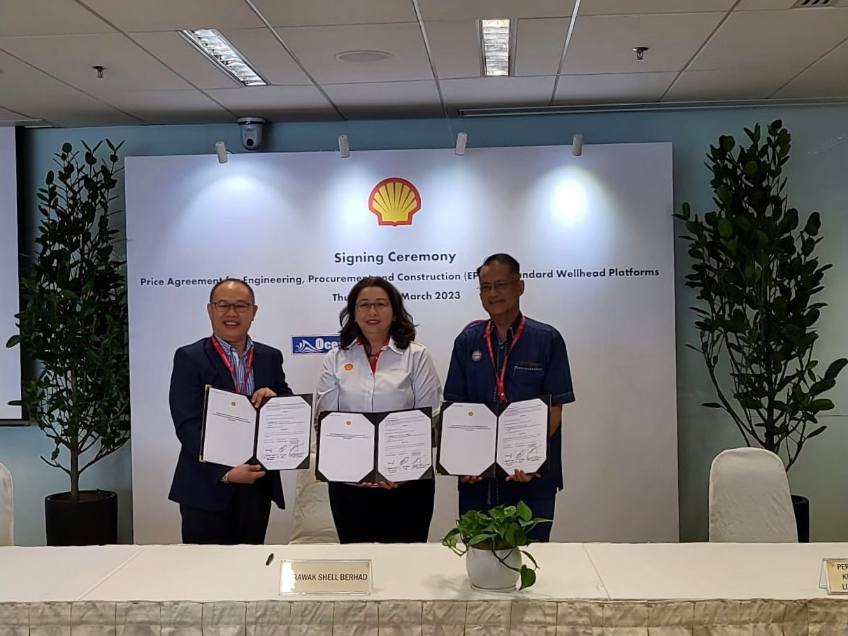 Shell Epc Contract Signing Ceremony for the 5 Years Price Agreement for EPC of a ...